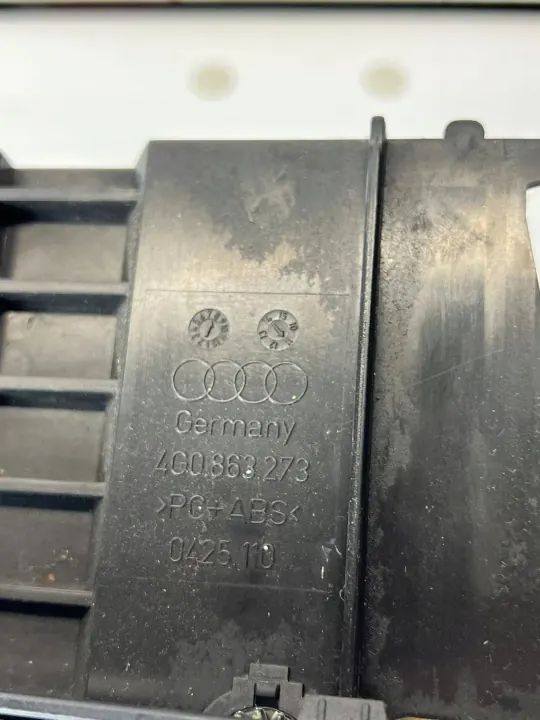 Cinzeiro Audi A6 C7 OEM 4G0863273 - Alumínio Escovado image 3