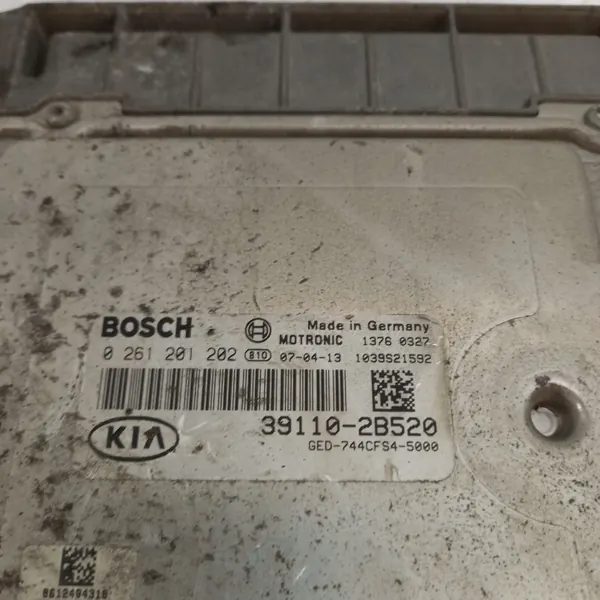 KIA Motorstyrenhet OEM 39100-2B520 0261201202 image 3