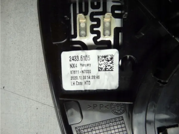 Insert espelho esquerdo Hyundai Tucson IV OEM 87611-N7020 image 3