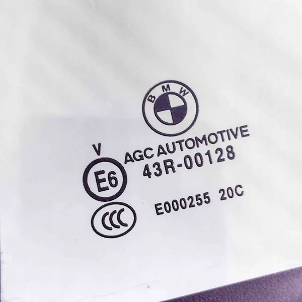 OEM E000255 Takakulmaoikea lasi BMW 5 TOURING E61 image 6