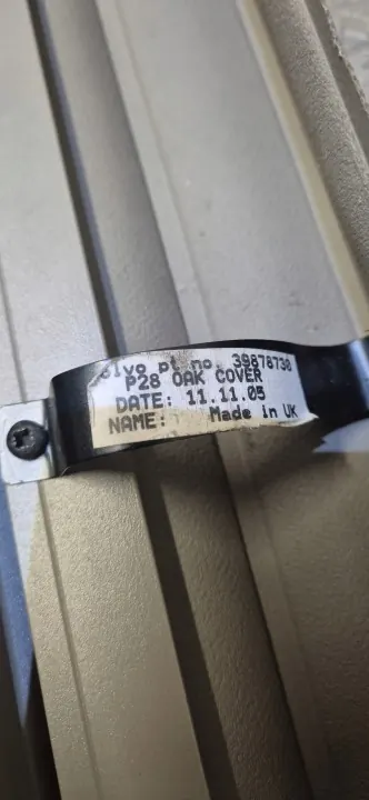 Volvo XC90 I Heckkofferraum-Rollo OEM 1x image 4