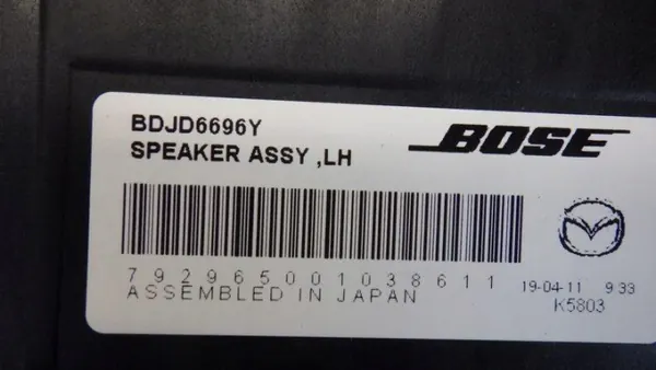 Mazda CX-30 2023 Linke Vordertür-Lautsprecher OEM BDJD6696Y image 7