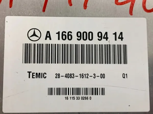 Module de suspension pneumatique Mercedes-Benz GLS X166 2018 A1669009414 image 7