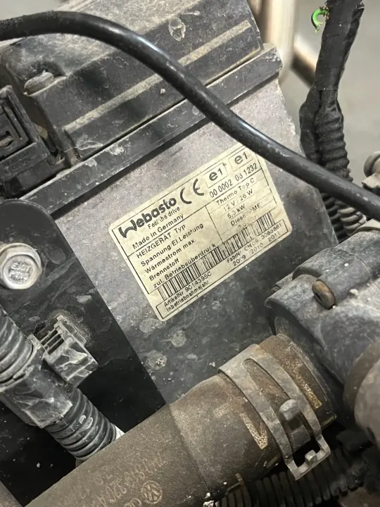VW T5 Webasto parkeerverwarming OEM 7H0815071F image 5