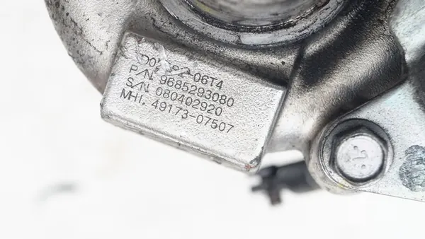 Citroen turboaggregat 1.6 HDI Diesel OE 9685293080 image 5