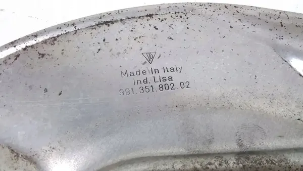 Porsche 99135180202 Oikea etujarrulevy suojus image 3