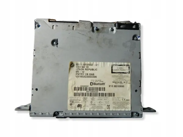 Rádio CD Bluetooth BMW OEM 9290992 para Série 1 image 2