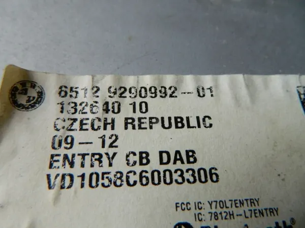 Rádio CD Bluetooth BMW OEM 9290992 para Série 1 image 4
