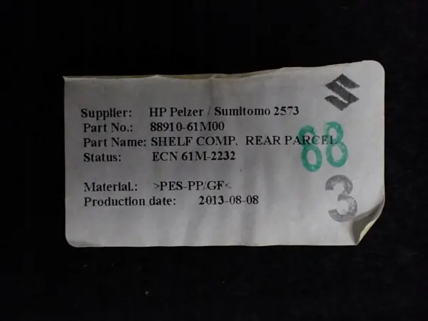 OEM 88910-61M00 Achter Bagagerek voor Suzuki SX4 S-Cross image 3