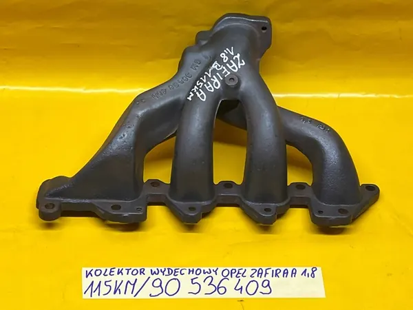 Coletor de escape Opel Zafira A 1.8 B 90536409 image 4