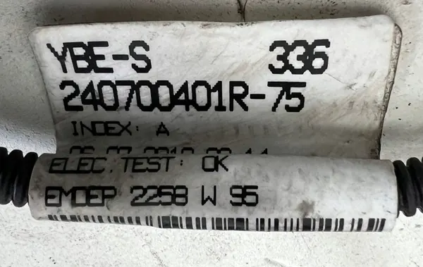 Cableado antiniebla parachoques delantero Renault Megane III 240700401R image 3