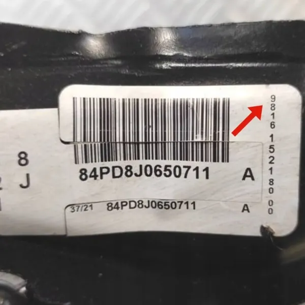 Bremspedal OEM 981615218000 für Citroen Berlingo image 7