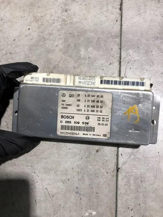Controlador ESP Mercedes-Benz E W211 A2115406045 image 1