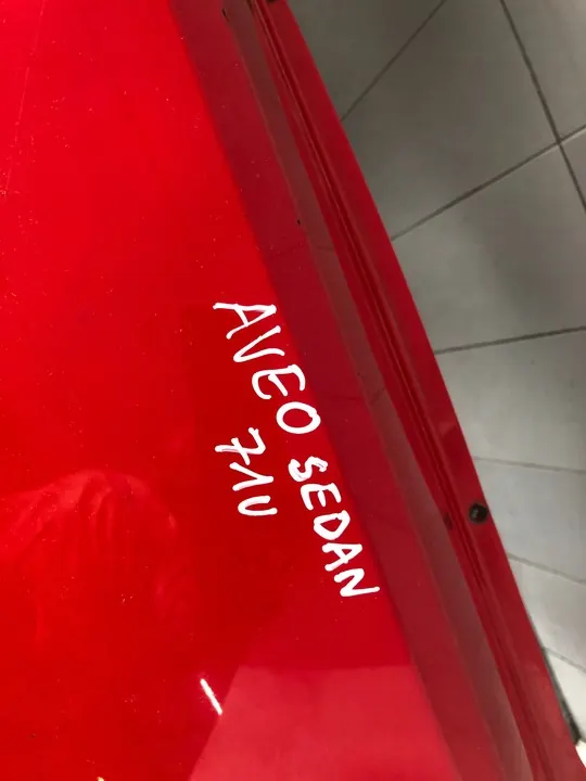 Parachoques trasero Chevrolet Aveo Sedan '06-'11 OEM 250496 image 2