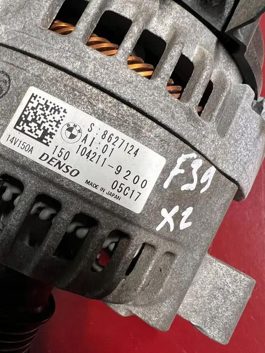 BMW F39 F40 F44 F45 F48 MINI F56 F57 Vaihtovirtageneraattori image 3