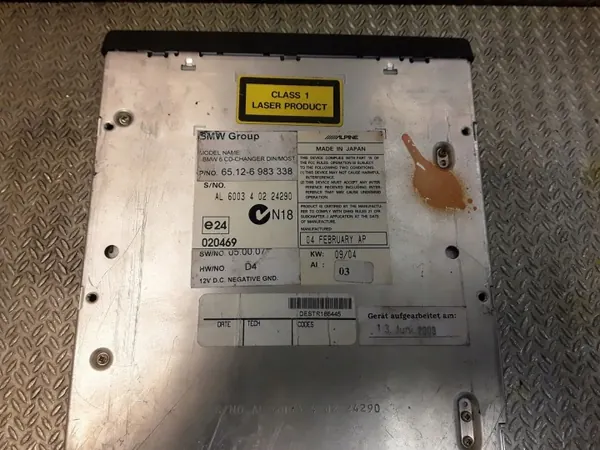 Changer CD/DVD BMW OEM 6983338 pour Série 5 E60/E61 image 3