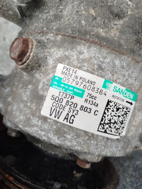 Compressor de Ar Condicionado SEAT LEON III 5Q0820803C image 5