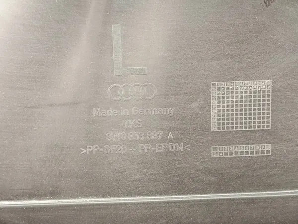 Para-lama dianteiro esquerdo OEM 8W0853887A Audi A4 B9 Sedã image 4