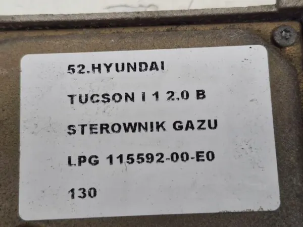 Contrôleur Gaz LPG Hyundai Tucson OEM 115592-00-E0 image 5