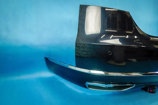 Paraurti posteriore con cablaggio PDC Audi A8 4H Lift LX5R image 6