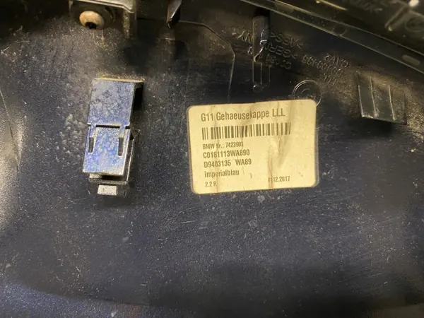 OEM 7423903 Cache Clignotant Rétroviseur Gauche BMW image 9