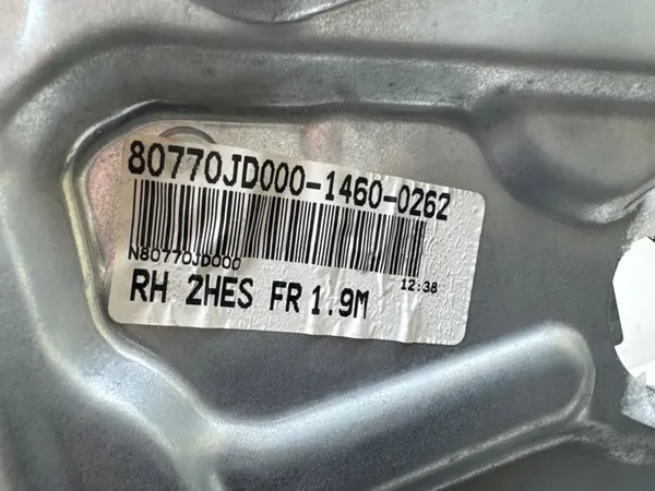 Elevador de vidro dianteiro Nissan Qashqai 2008 80770JG000 image 4