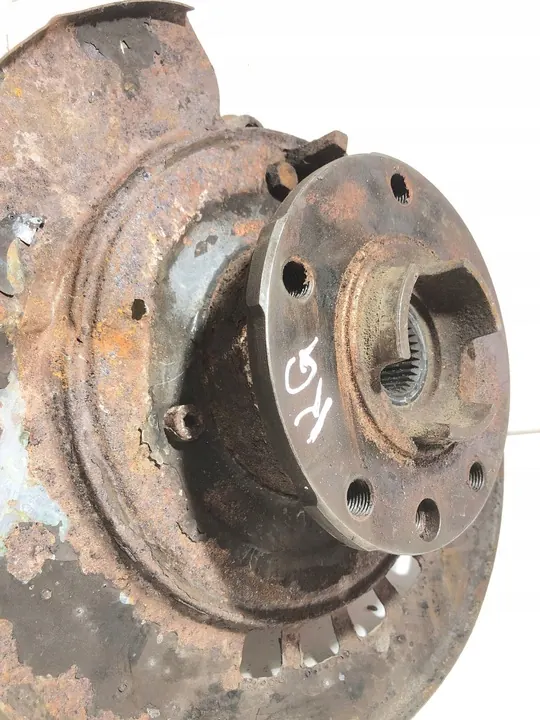 Mozzo ruota posteriore lato sinistro Volkswagen Touareg I 7L0505435B image 4