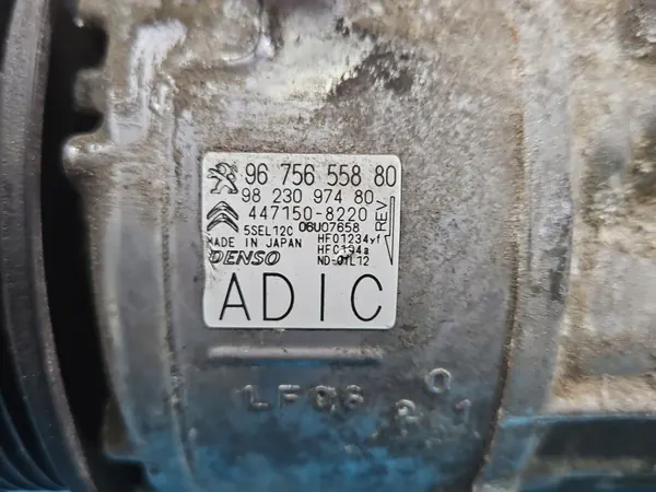 OEM 9675655880 Compresseur AC pour Citroen DS4 2.0 HDI image 6