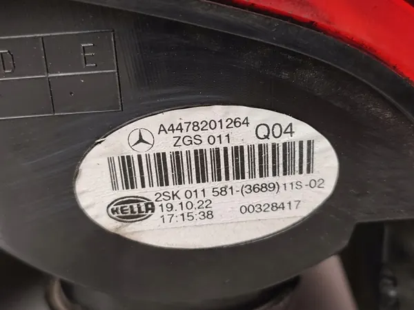 Rechter achterlicht Mercedes Vito III W447 2014– image 6