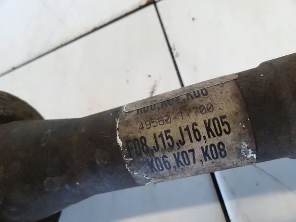 FRAMRECHT DRIVAXEL HYUNDAI GETZ 1.5 CRDI OEM 49560-17700 image 4