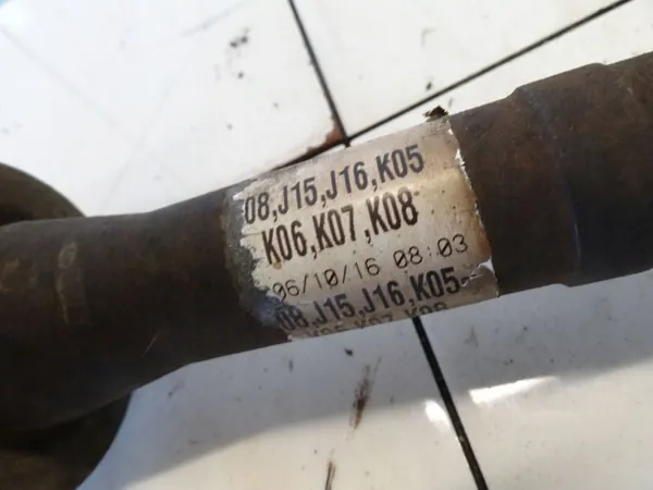 FRAMRECHT DRIVAXEL HYUNDAI GETZ 1.5 CRDI OEM 49560-17700 image 5