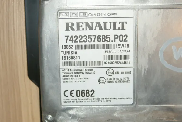 Contrôleur GPS Renault OEM 7422357685.P02 image 3