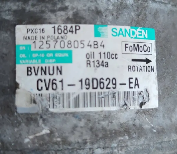 Compresseur de Climatisation Ford Focus MK3 1.6TDI image 3