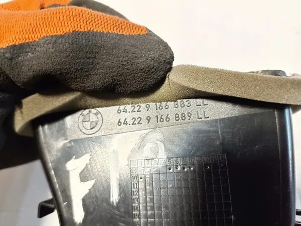 BMW 5 F10 Grade de Ar Esquerda 64.22.9166889 image 5