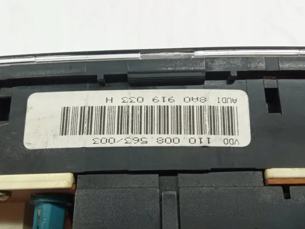 Speedometer 8A0919033H 2.0 B 89HP Audi 80 B4 image 5