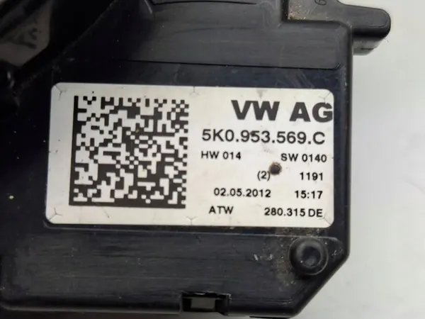 VW Sharan 7N Interruptor Combinado 5K0953569C image 8
