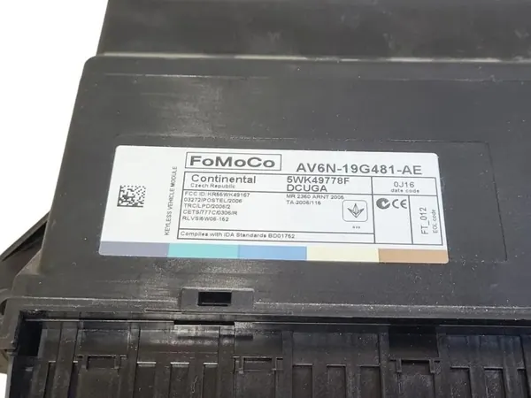Module Confort Ford AV6N19G481AE pour C-MAX II Van image 5