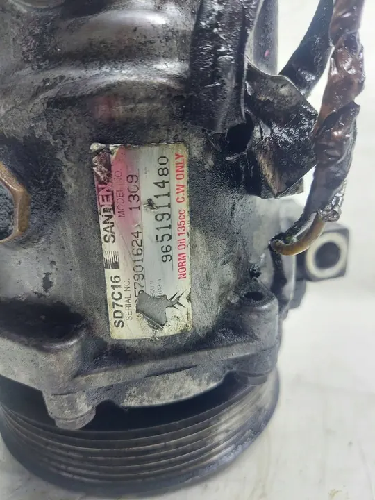 Compresseur de Climatisation Citroen C4 Picasso I 9651911480 image 9