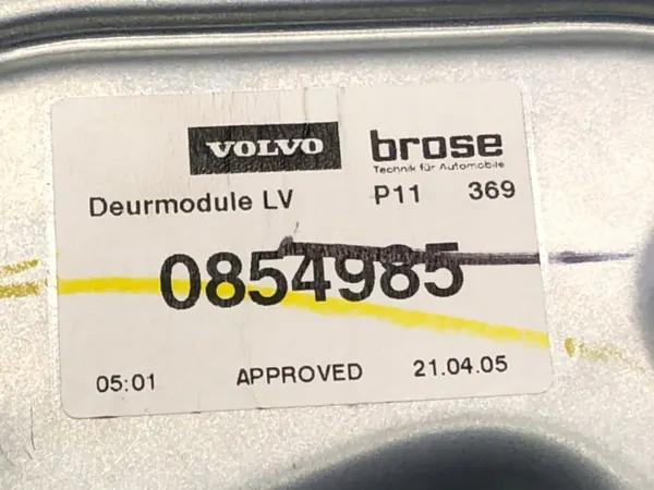 Regulador de ventana izquierda delantera OEM 30737675 Volvo S40 II image 4