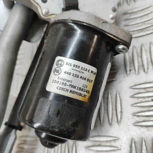 Skoda Etuikkunan pyyhkijän mekanismi Fabia II Combi image 6