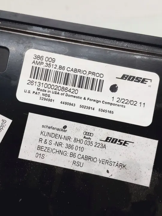 Pompe de direction Audi A4/S4 B6 OEM 8H0035223A image 4