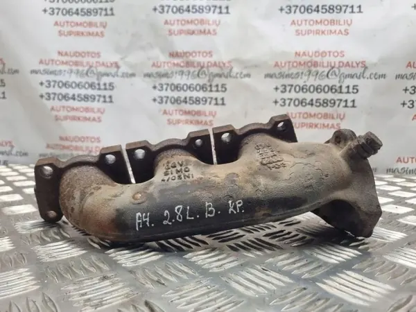 Pakoputken keräin OEM 078253033AE Audi A4 2.8L image 2
