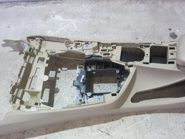 OEM 51169360529 Túnel Apoio de Braço BMW Couro Bege image 5