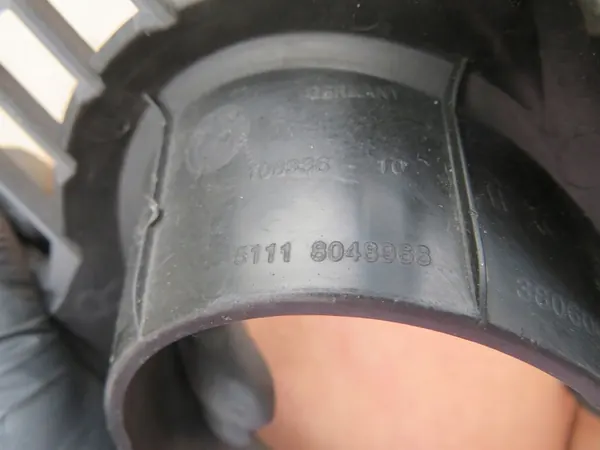 BMW OE 51118048968 telaio alogeno anteriore image 6