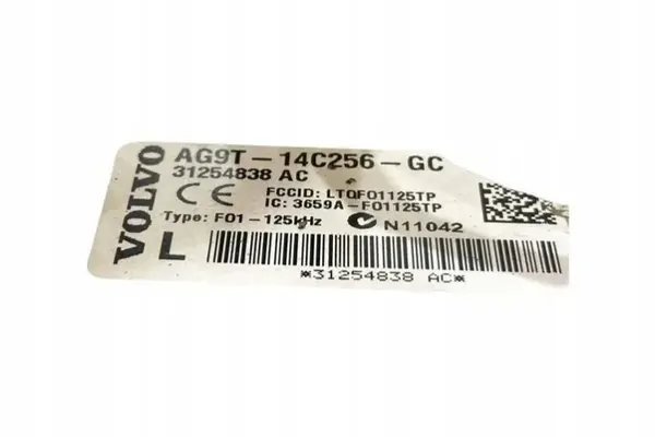 Volvo Comfortmodule OEM 31254838AC - Gebruikt image 7