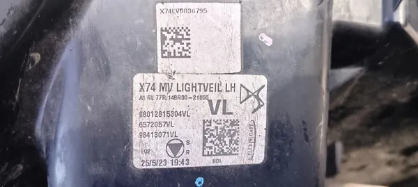 OEM 980128153 Farol Halogéneo Esquerdo LED DRL Citroen DS7 image 8