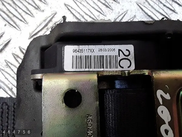Veiligheidsgordel Citroen C6 2007 96435117xx image 3