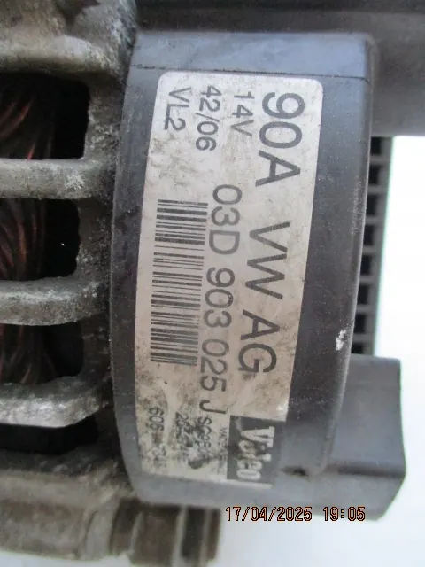 VW Polo IV 1.2 6V Vaihtovirtageneraattori Valeo 90A image 2