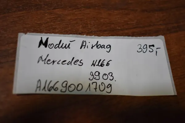 Módulo airbag OEM A1669001709 para Mercedes image 4