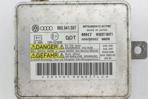 OEM 8K0941597 Framvänster dörrhandtagsljus Audi A4 image 5